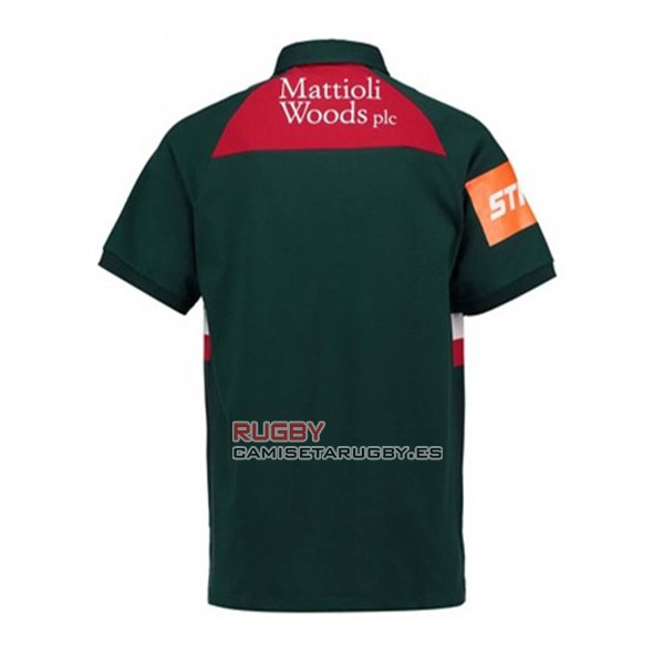 Camiseta Leicester Tigers Rugby 2017-18 Local